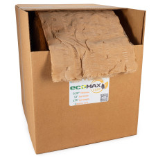 12" x 175' EcoMax™ Kraft Paper Cellulose Wadding in Self-Dispensed Box